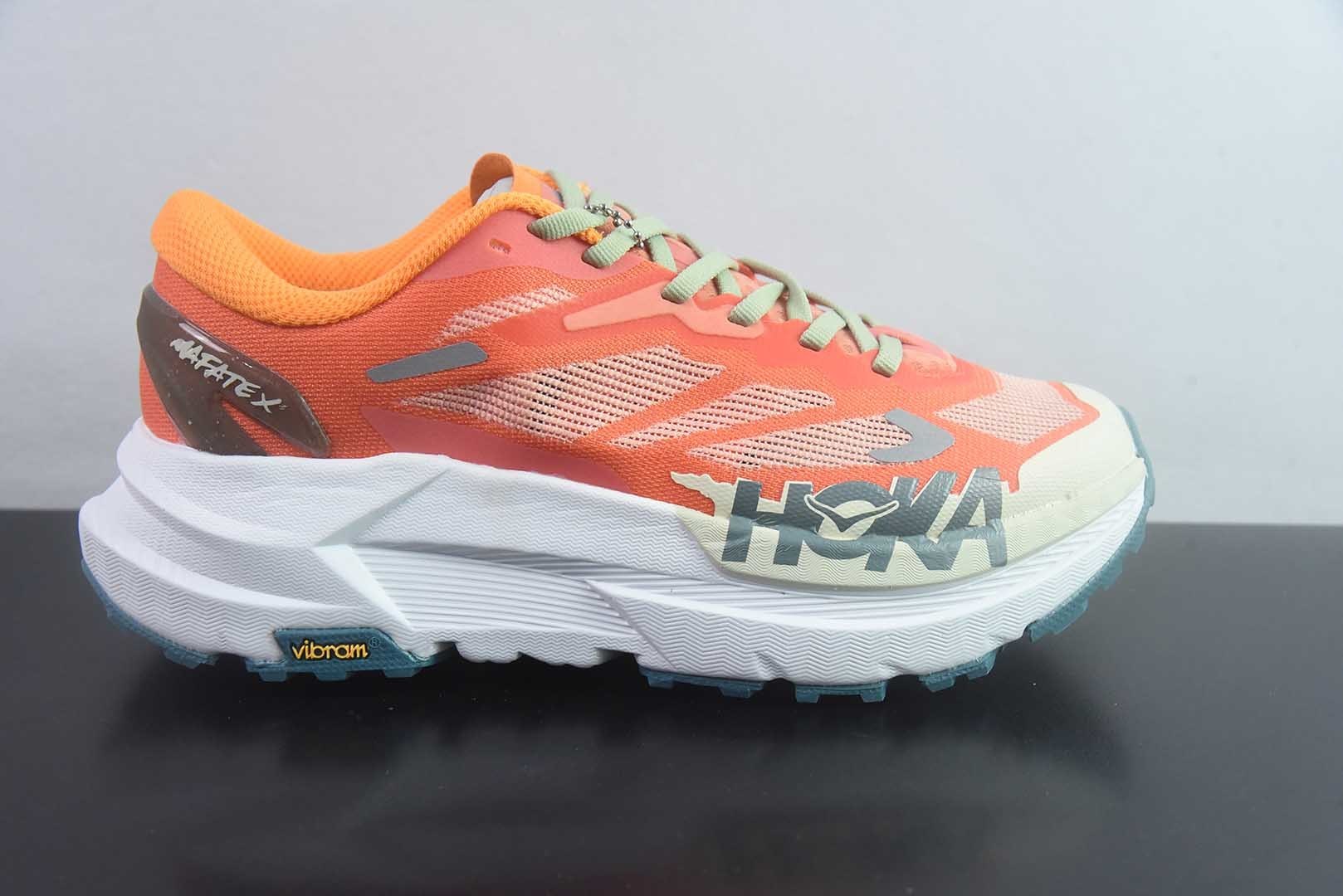Hoka Mafate X 马法特厚底轻量山地跑步鞋 低帮专业越野跑步鞋 实拍首发 纯原版本 货号:1162010 实拍细节图