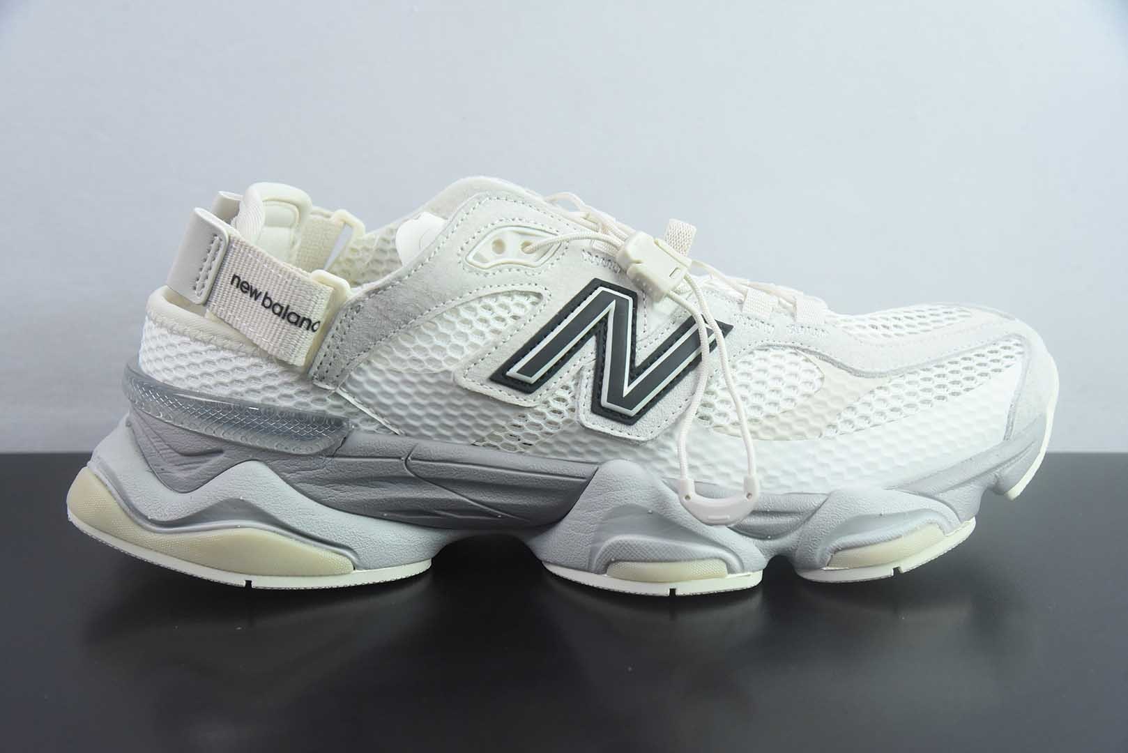 纯原版/C版 新百伦系列 NB9060一脚蹬穆勒凉拖鞋米白棕 凉鞋 半拖 纯原版本 货号:U90609IH 实拍细节图
