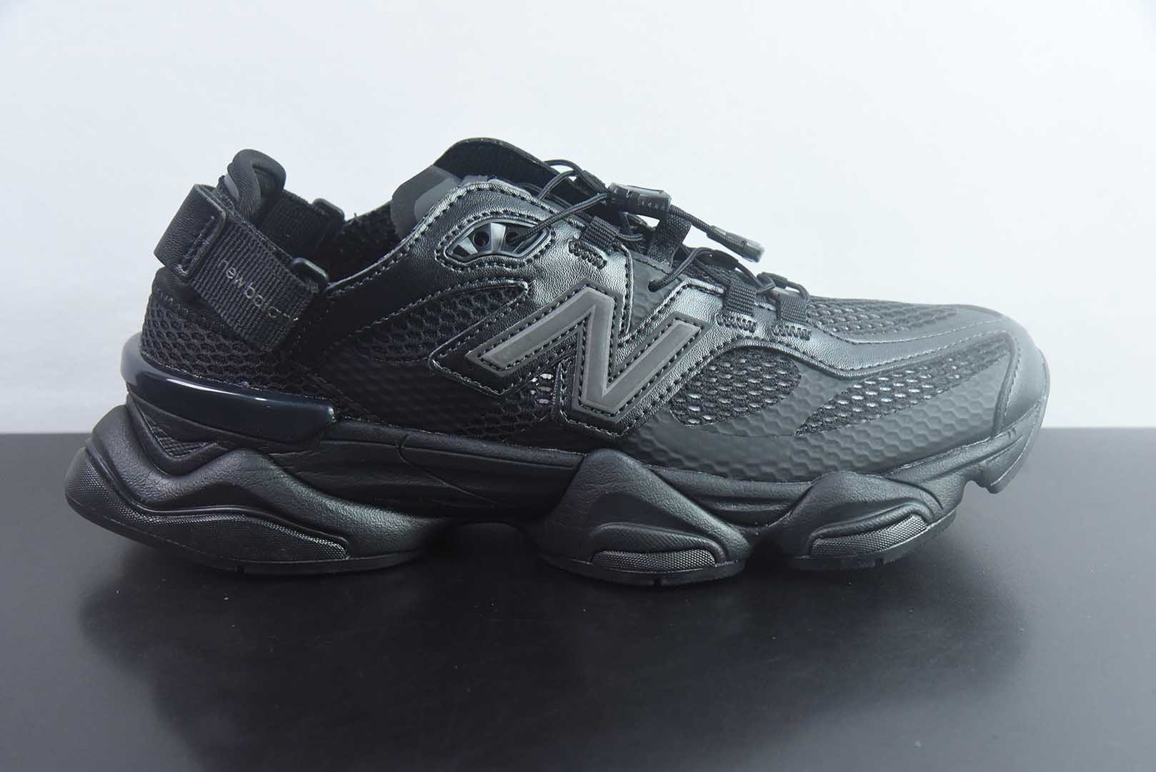 纯原版/C版 新百伦系列 NB9060一脚蹬穆勒凉拖鞋米白棕 凉鞋 半拖 纯原版本 货号:U90604SC 实拍细节图