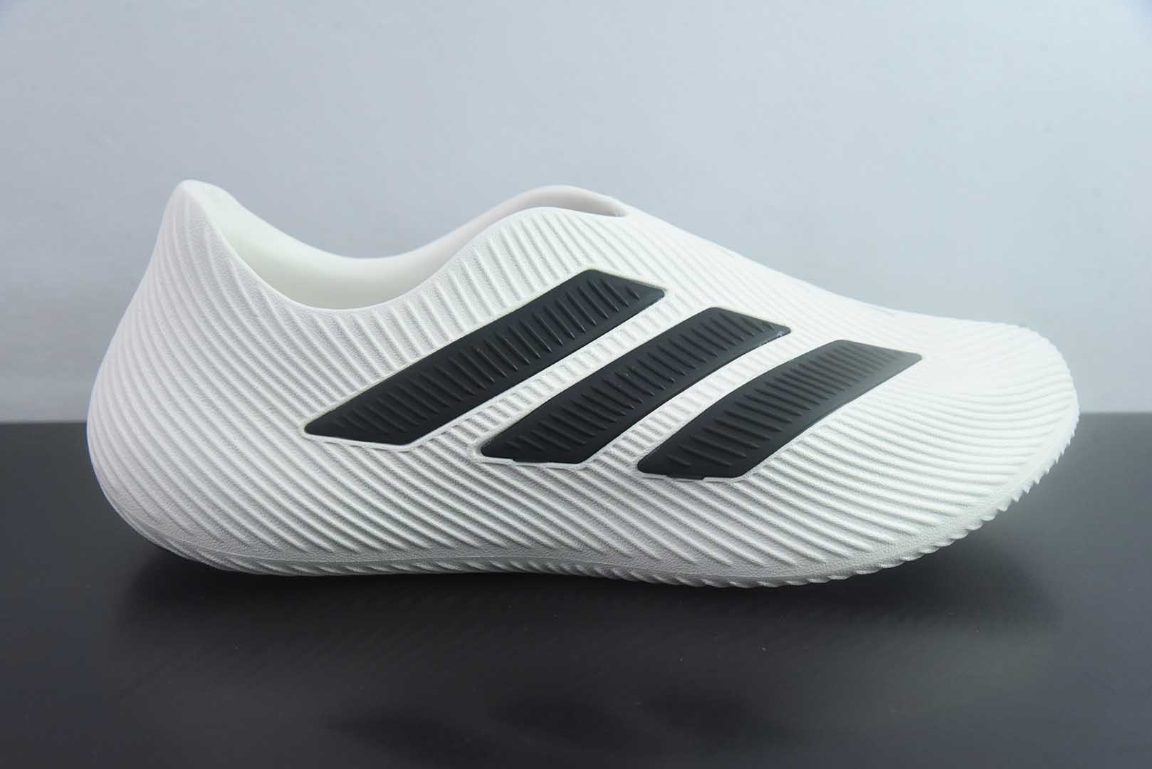 阿迪达斯 adidas Purechill 舒适贴合 生活休闲鞋 男女同款 货号：白黑KI0066纯原版本 实拍细节图
