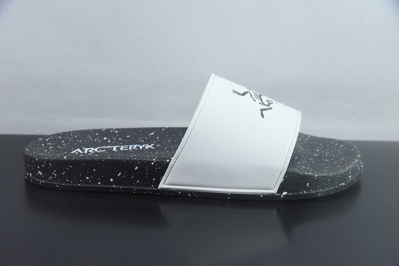 Arcteryx Slipper PRO M 始祖鸟一字拖鞋 泼墨街头潮牌沙滩拖鞋 纯原版本 实拍细节图