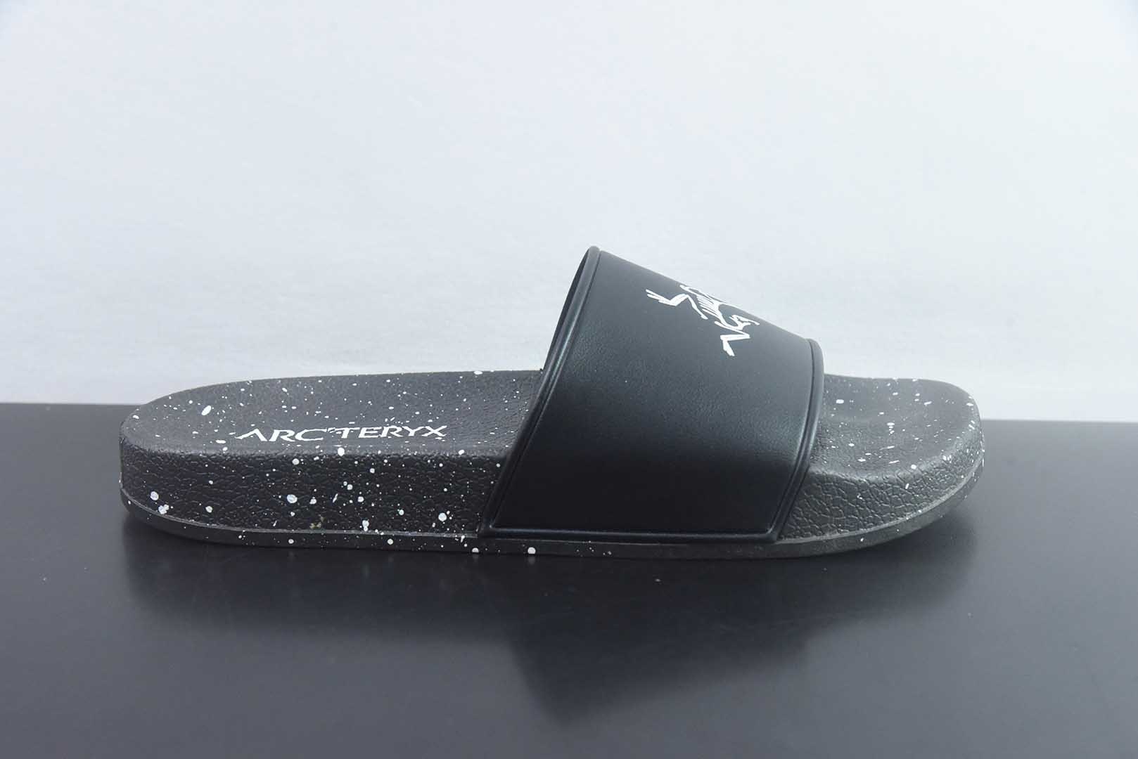 Arcteryx Slipper PRO M 始祖鸟一字拖鞋 泼墨街头潮牌沙滩拖鞋 纯原版本 实拍细节图