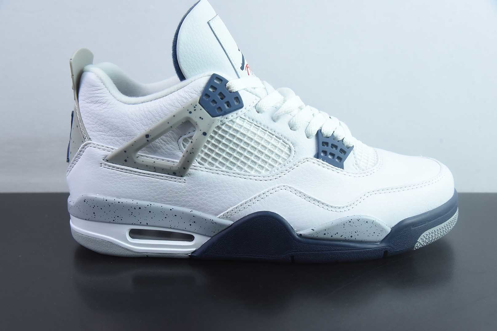 H11纯原 乔丹 Air Jordan AJ4 Retro 午夜蓝 货号:DH6927-140 实拍细节图