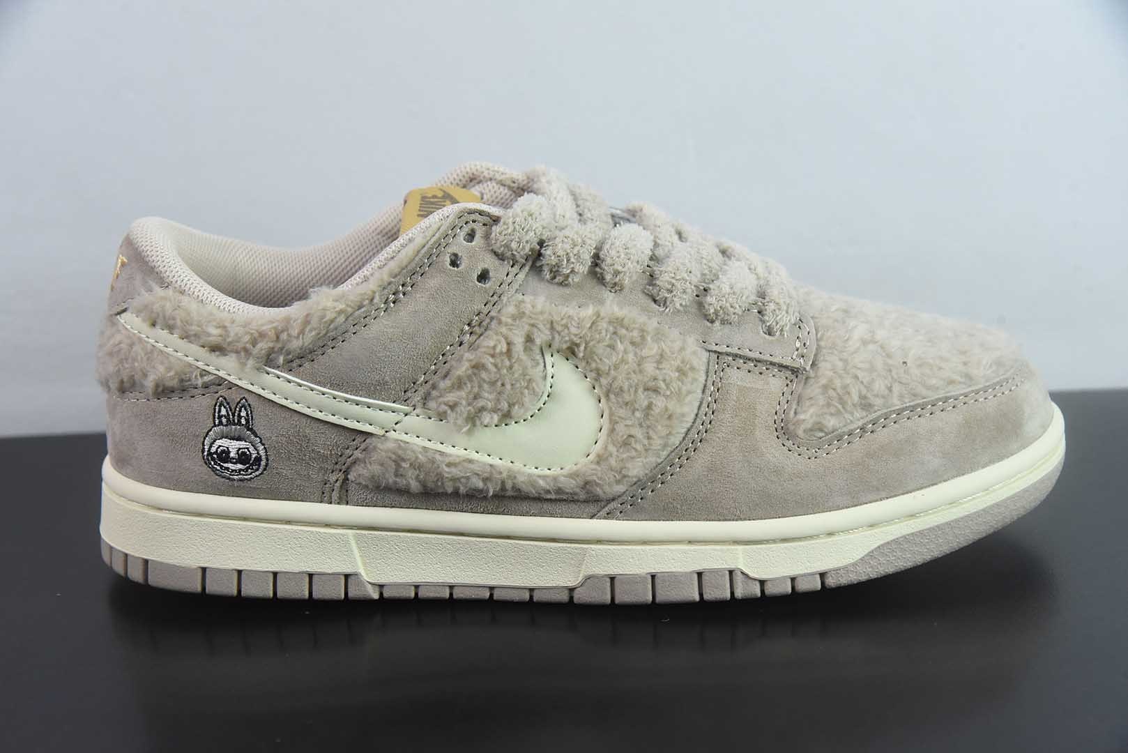 耐克 Nike SB Dunk Low x Labubu 拉布布联名   纯原版本 实拍细节图