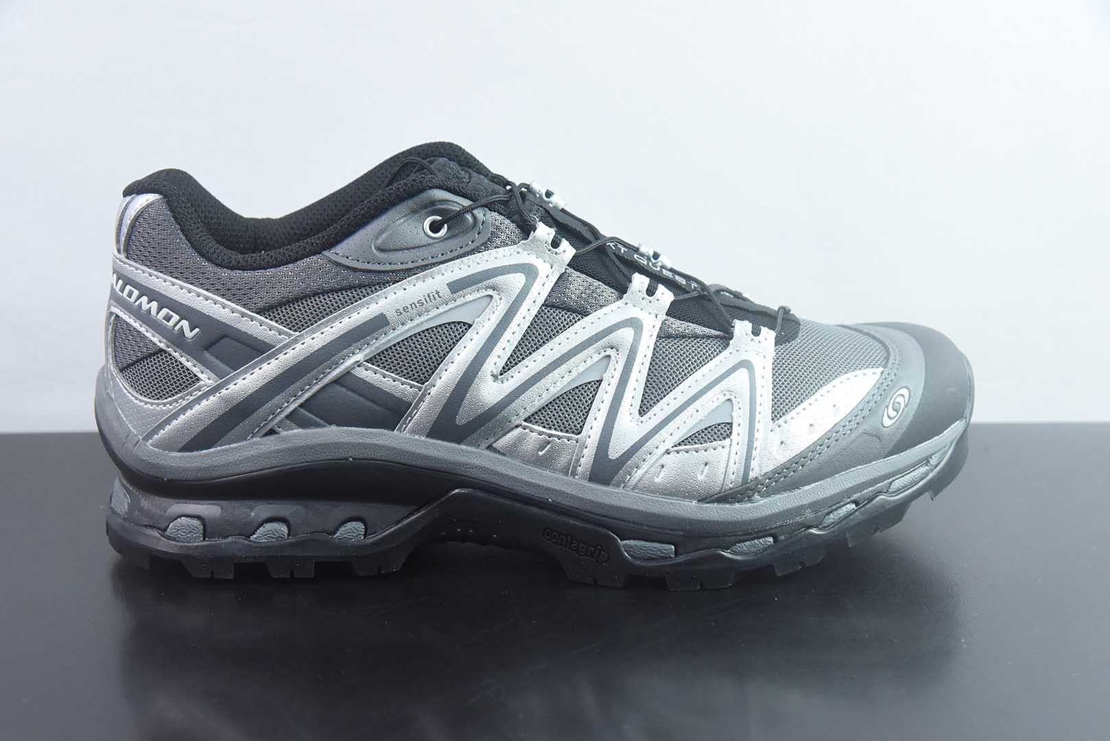 SALOMON/萨洛蒙 XT-Quest GTX 机能 户外 越野登山 户外运动跑鞋/灰色 灰银 纯原版本 货号:491716 实拍细节图