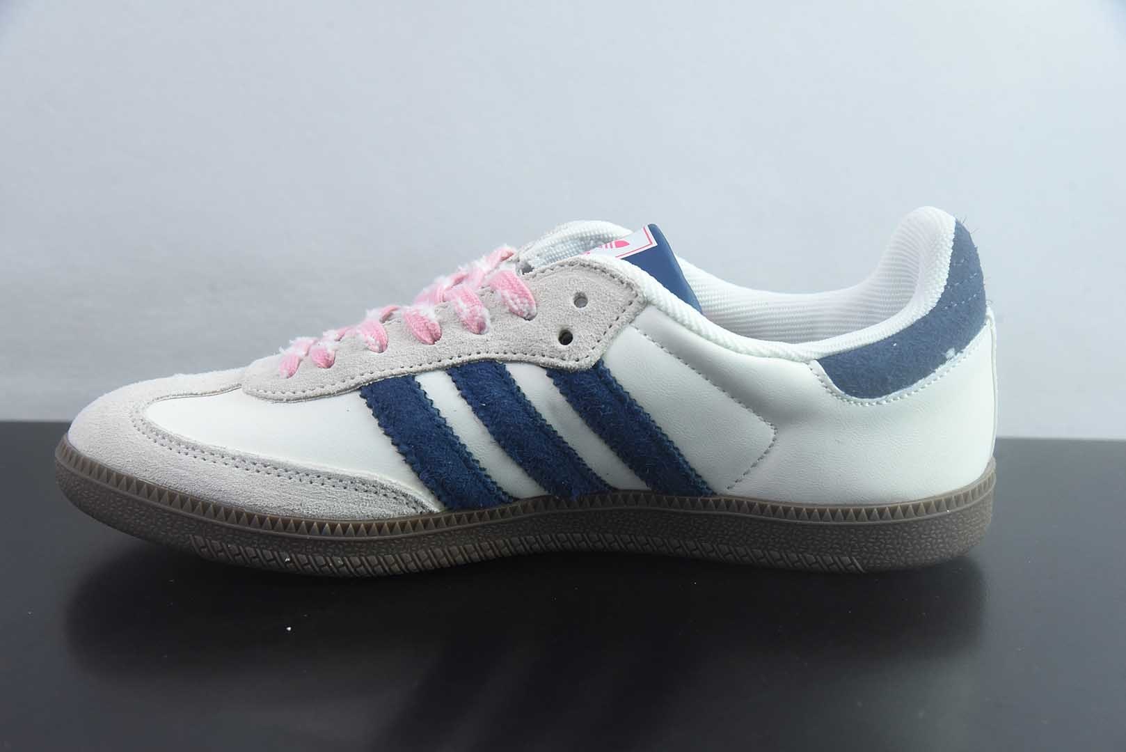 阿迪达斯/Adidas Originals Samba 桑巴舞系列 三叶草 绅士德训足球风百搭低帮 纯原版本 货号:KH5899 实拍细节图