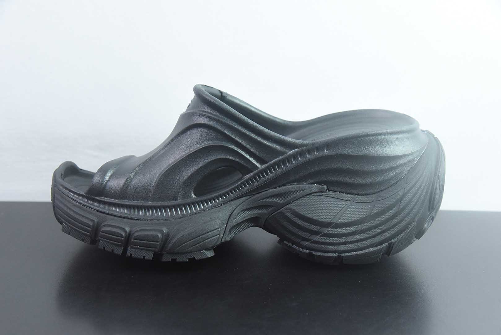 【纯原版】巴黎世家Balenciaga 6xl厚底拖鞋 纯原版本 实拍细节图