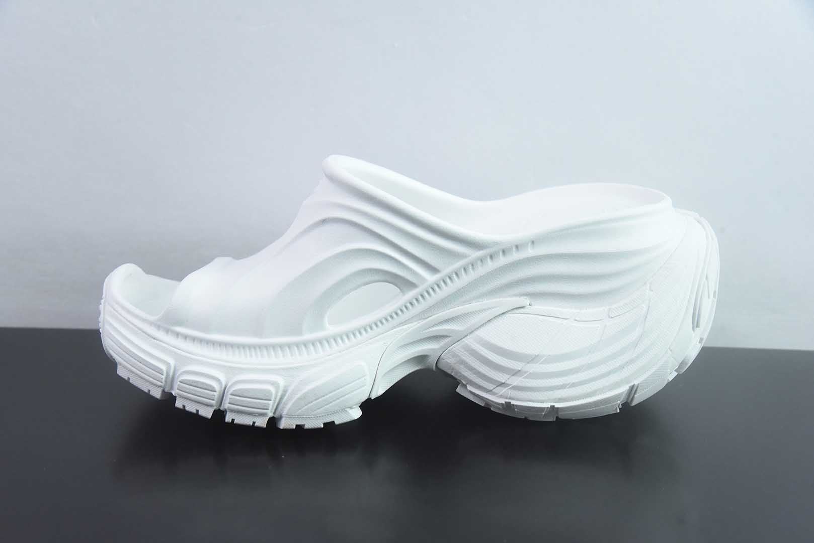 【纯原版】巴黎世家Balenciaga 6xl厚底拖鞋 纯原版本 实拍细节图