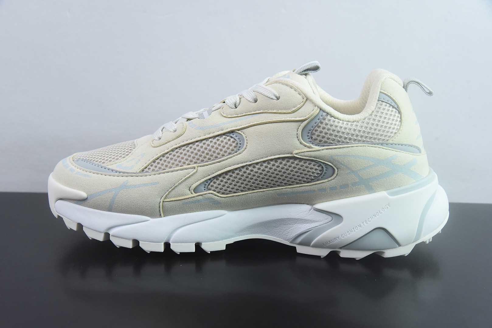 LOUIS VUITTON LV Tatic Runner 动感图案 厚底系带 低帮 生活休闲鞋 原装级高端礼盒+飞机 纯原版本 实拍细节图
