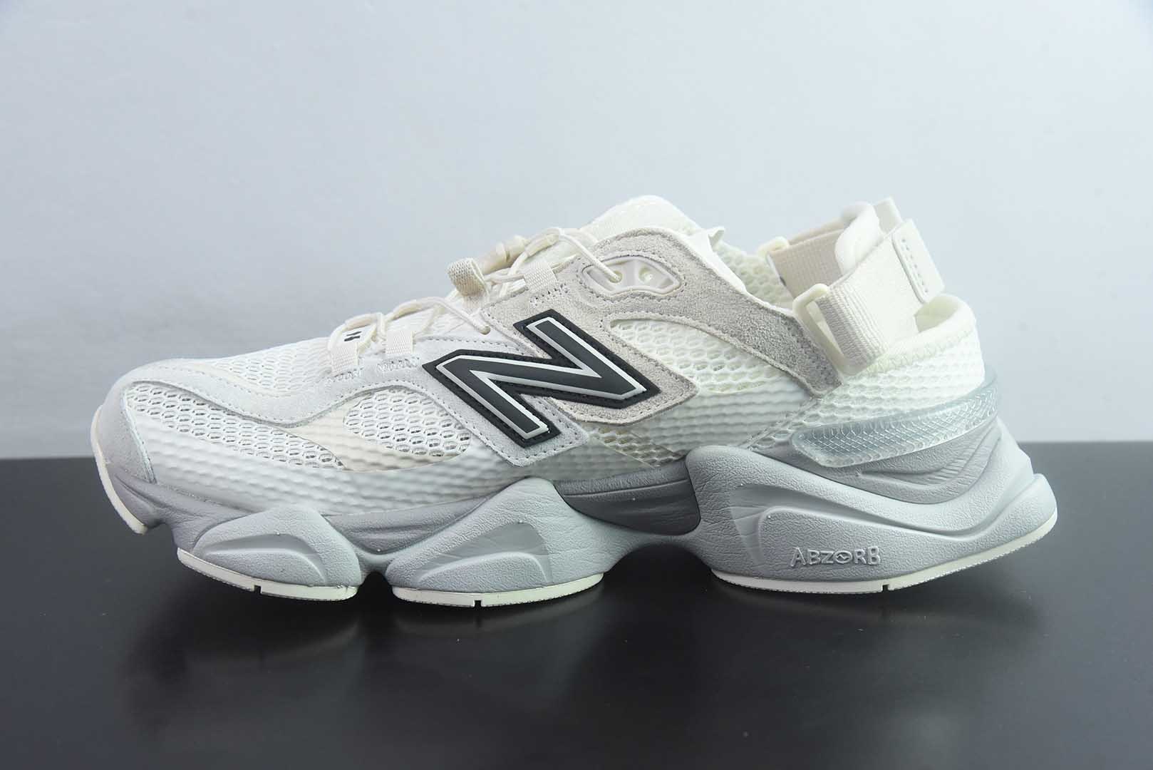 纯原版/C版 新百伦系列 NB9060一脚蹬穆勒凉拖鞋米白棕 凉鞋 半拖 纯原版本 货号:U90609IH 实拍细节图