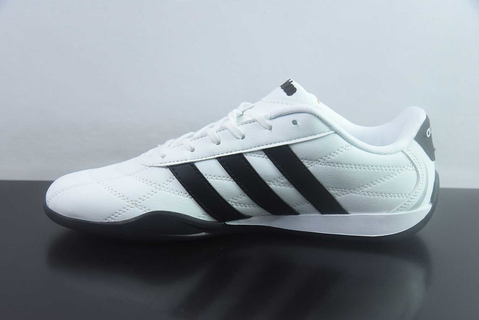 阿迪达斯 Adidas GroundpulseTrainers 赛车跆拳道二代 阿迪经典复古慢跑鞋 纯原版本 货号：HQ9160 实拍细节图