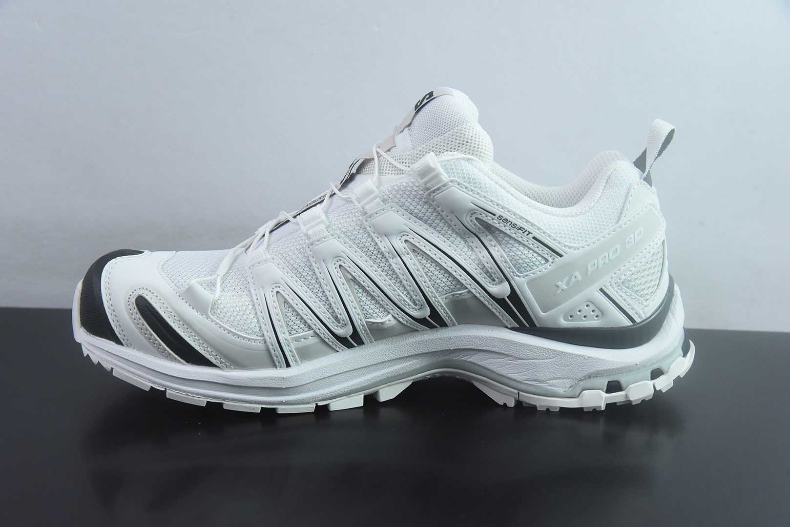 SALOMON萨洛蒙 XA PRO 3D 舒适 低帮 越野训练 跑步鞋 货号:3D白色479885 纯原版本 实拍细节图