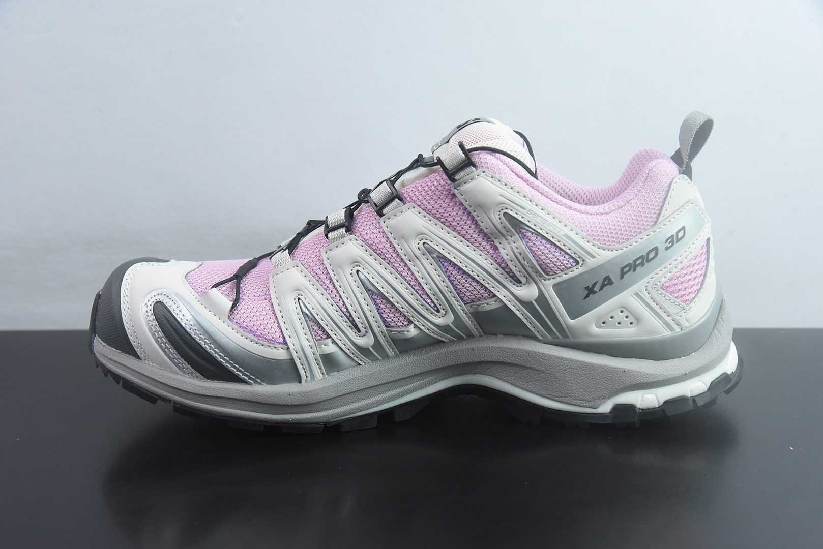 SALOMON萨洛蒙 XA PRO 3D 舒适 低帮 越野训练 跑步鞋 货号:3D粉色479886 纯原版本 实拍细节图