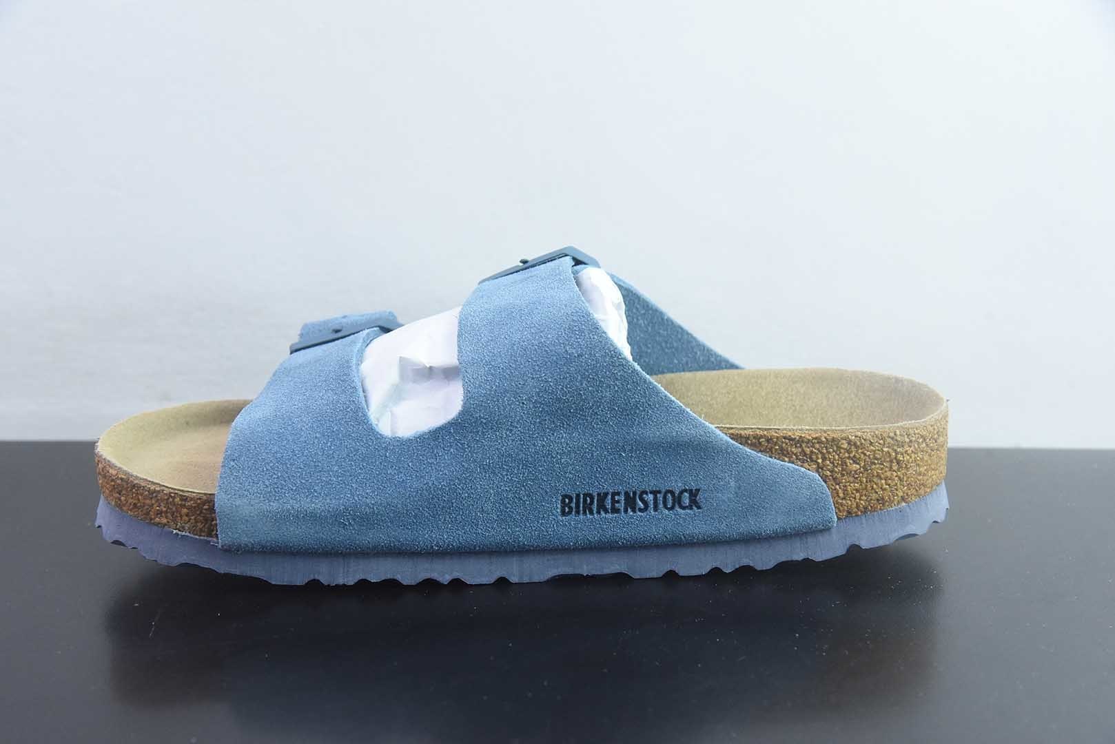 Birkenstock Boston 博肯/勃肯 系列上架 牛皮绒面革平底复古软木休闲鞋 二字拖鞋 纯原版本 实拍细节图