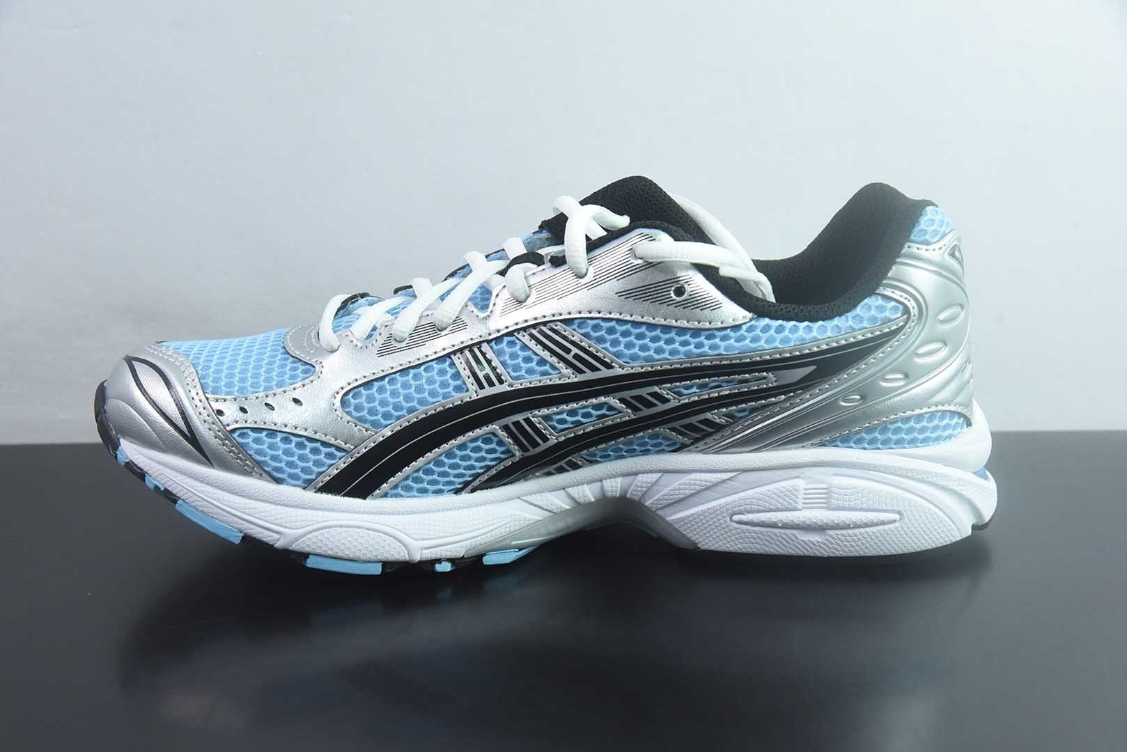总裁纯原 Asics 亚瑟士 GEL-Kayano 14 低帮运动休闲跑步鞋 银蓝 货号:1203A537-400 实拍细节图