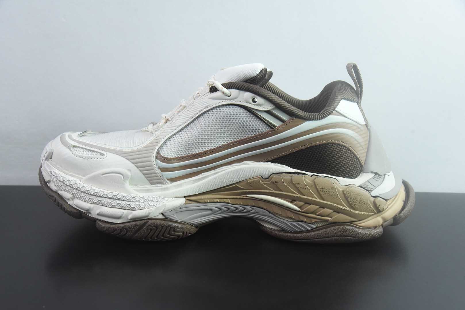 OK版Balenciaga 巴黎世家 二十四代 Triple S .2Gradient 厚底系带低帮老爹鞋 货号:865849-WTRS2-2290 纯原版本 实拍细节图