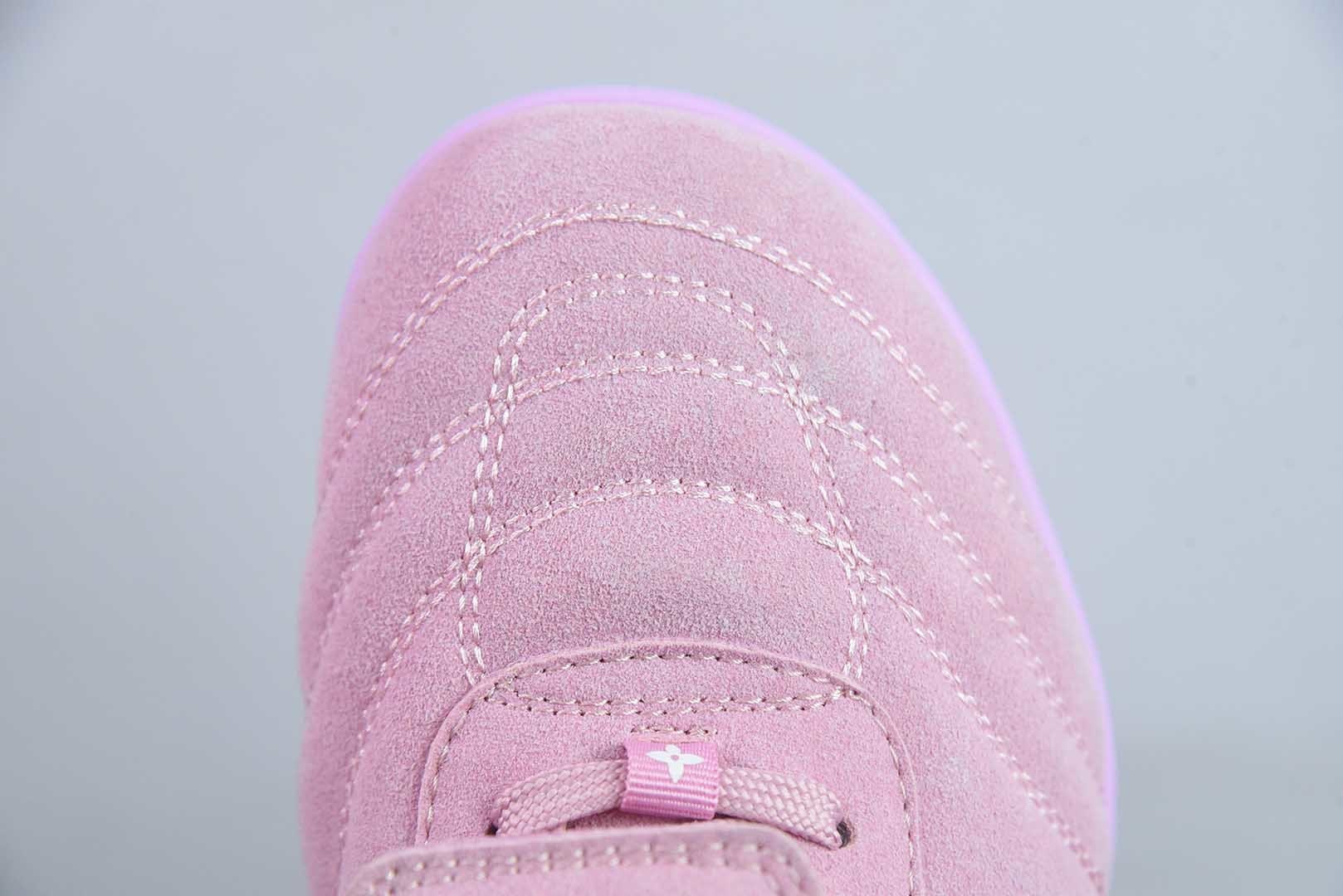 纯原 LOUIS VUITTON Footprint Soccer LV 皮革 2025春夏男士系列圆头系带低帮生活休 纯原版本 实拍细节图