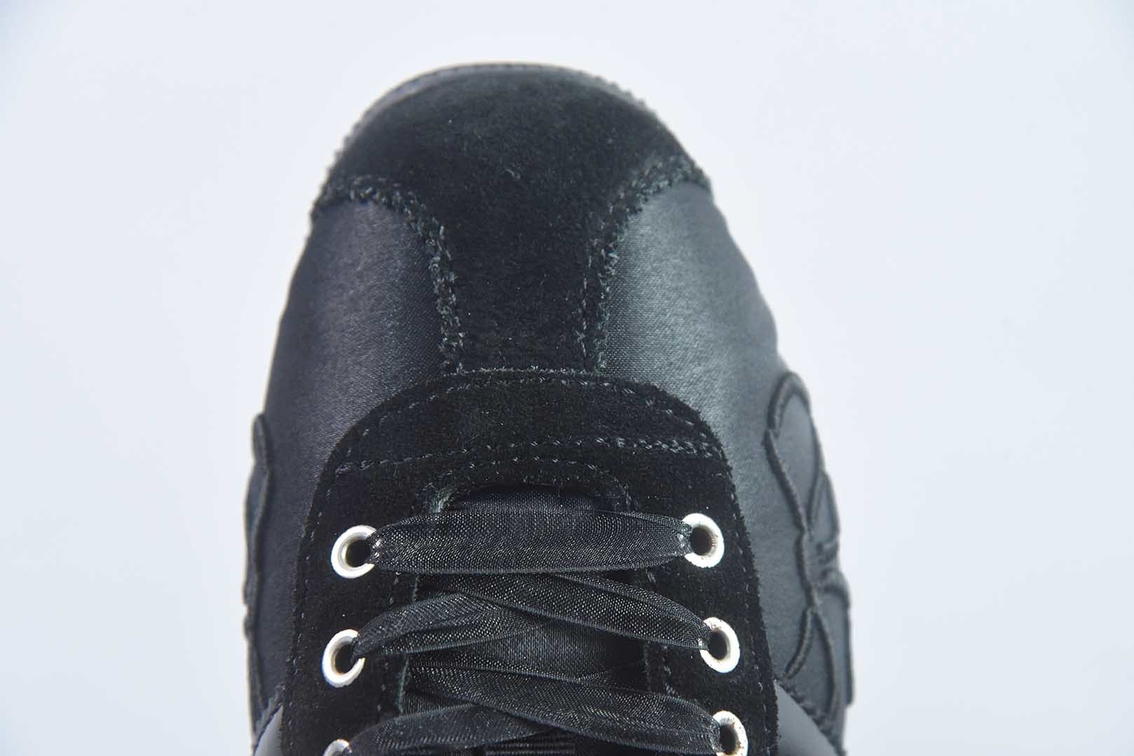 阿迪达斯 Adidas originals ANFU 阿迪 刺绣 板鞋/黑色 货号:HQ5198女 纯原版本 货号:HQ5198 实拍细节图