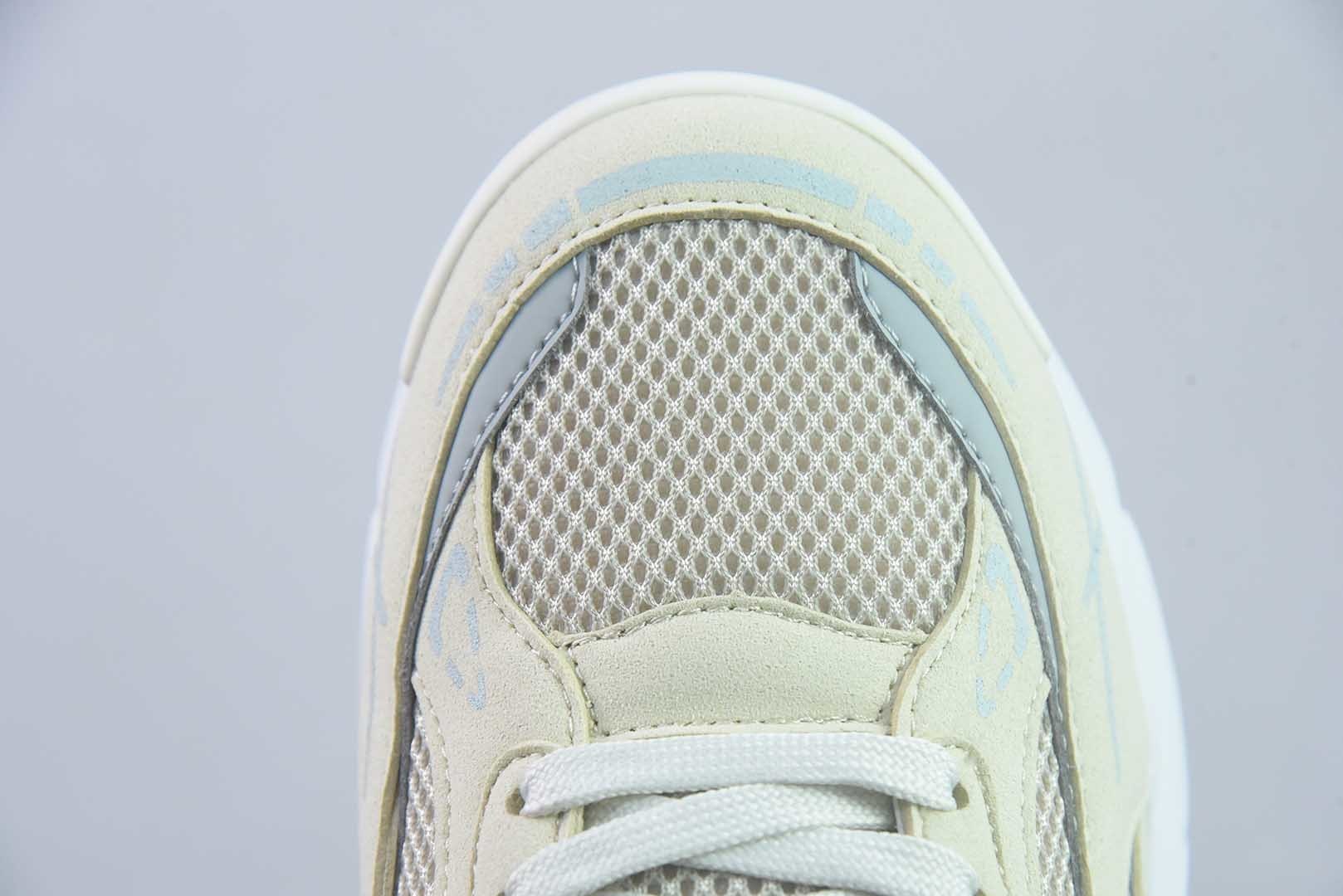 LOUIS VUITTON LV Tatic Runner 动感图案 厚底系带 低帮 生活休闲鞋 原装级高端礼盒+飞机 纯原版本 实拍细节图