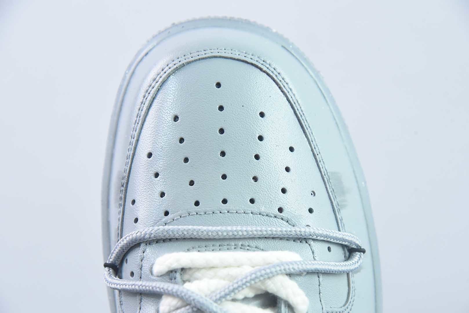 耐克 Nike Air Force 1'07 Low "ootp" 手绘涂鸦 水泥墙 空军一号低帮休闲板鞋 CW2288-110 纯原版本 实拍细节图