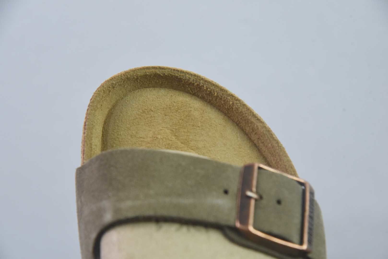 Birkenstock Boston 博肯/勃肯 系列上架 牛皮绒面革平底复古软木休闲鞋 二字拖鞋 纯原版本 实拍细节图