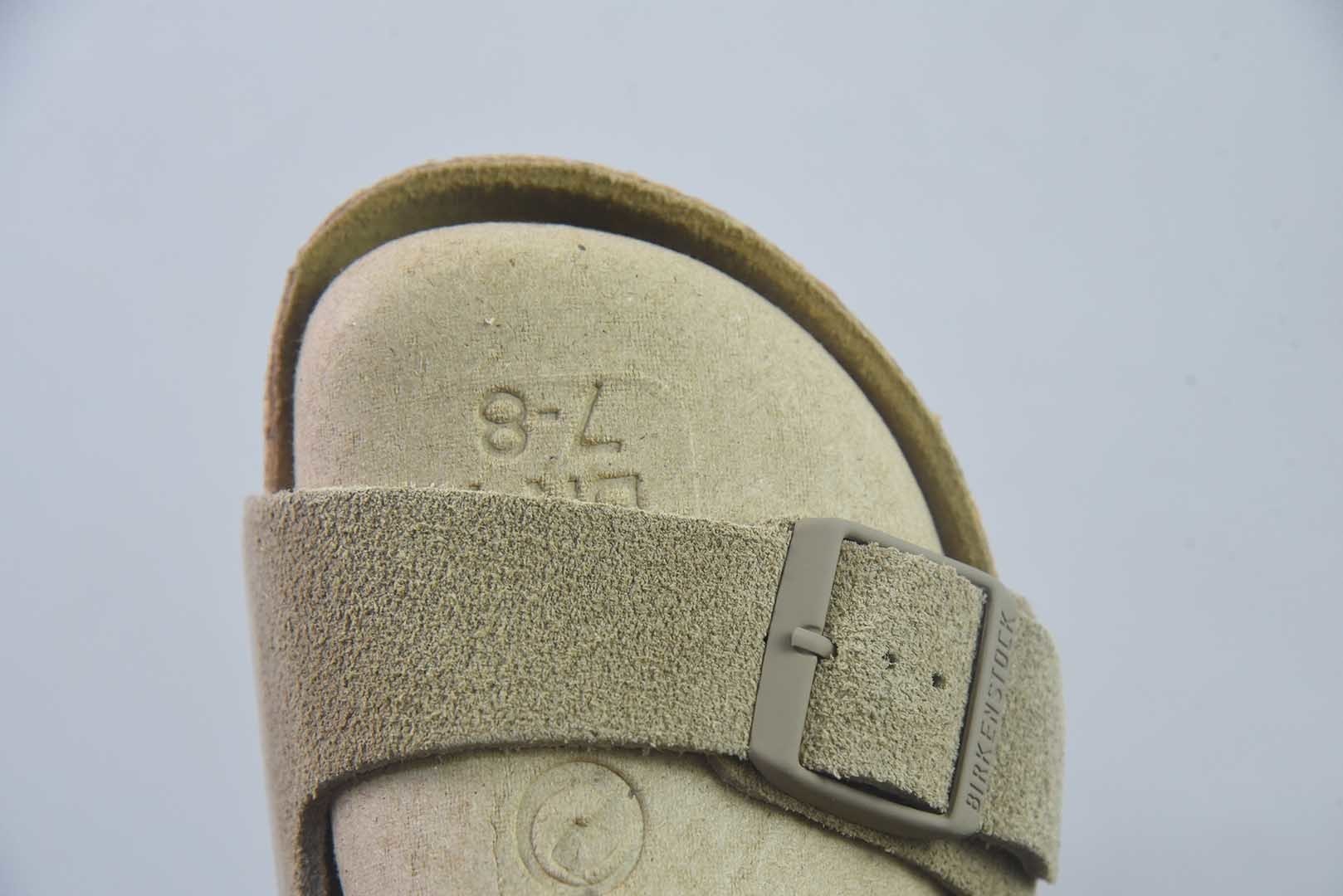 Birkenstock Boston 博肯/勃肯 系列上架 牛皮绒面革平底复古软木休闲鞋 二字拖鞋 纯原版本 实拍细节图