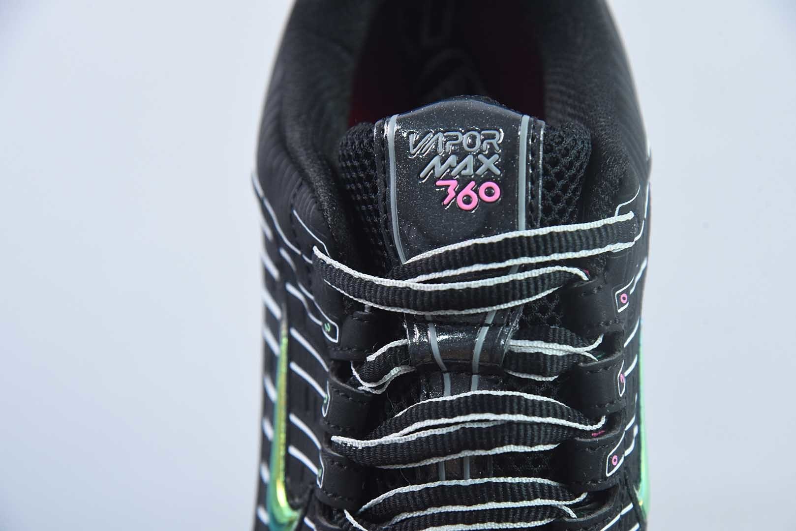 耐克 Nike Air Vapormax 360 全掌大气垫透气跑步鞋 纯原版本 货号:CK2718-003 实拍细节图