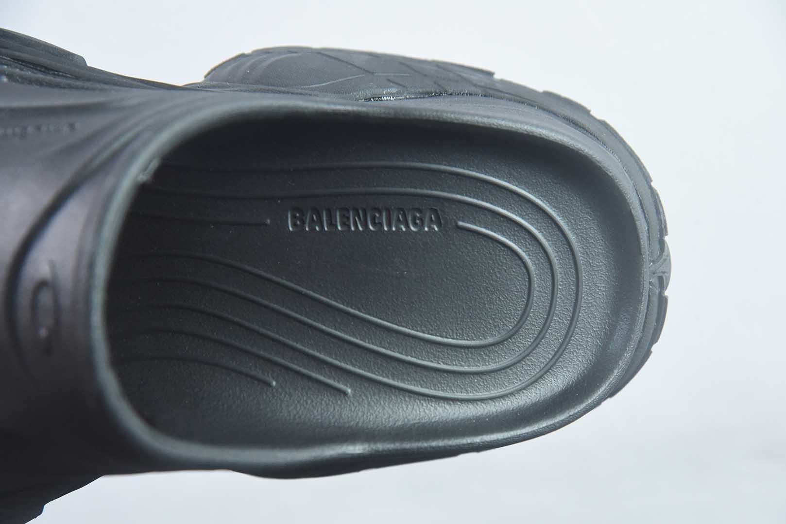 【纯原版】巴黎世家Balenciaga 6xl厚底拖鞋 纯原版本 实拍细节图
