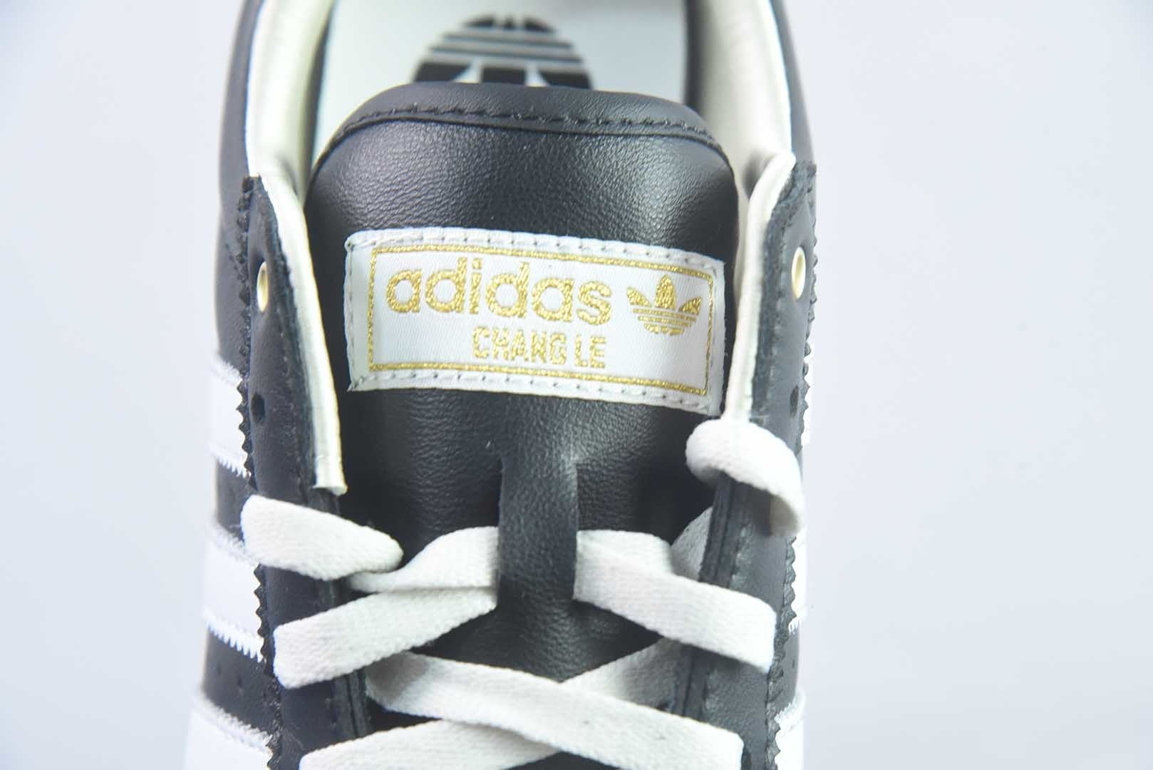 Adidas Originals Changle系列 阿迪达斯 三叶草 百搭低帮休闲运动板鞋 纯原版本 货号:KJ3960 实拍细节图