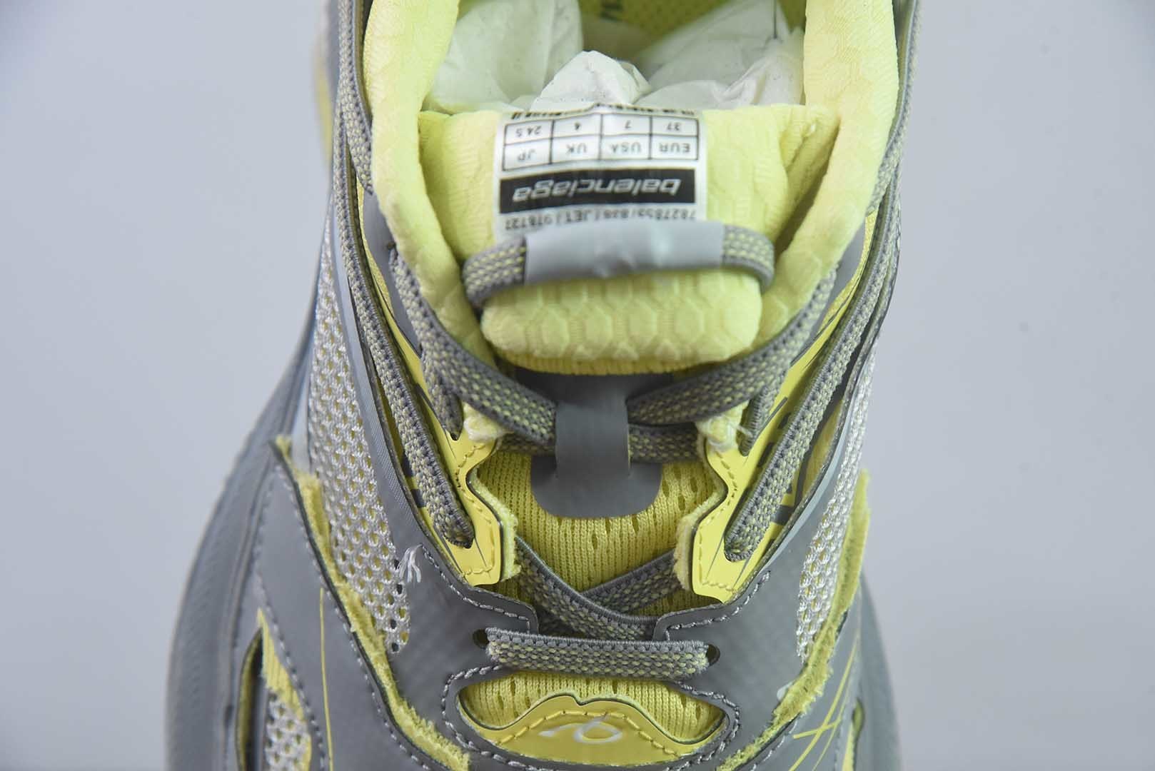 Balenciaga/巴黎世家 26代 时尚休闲老爹鞋/土黄 纯原版本 实拍细节图