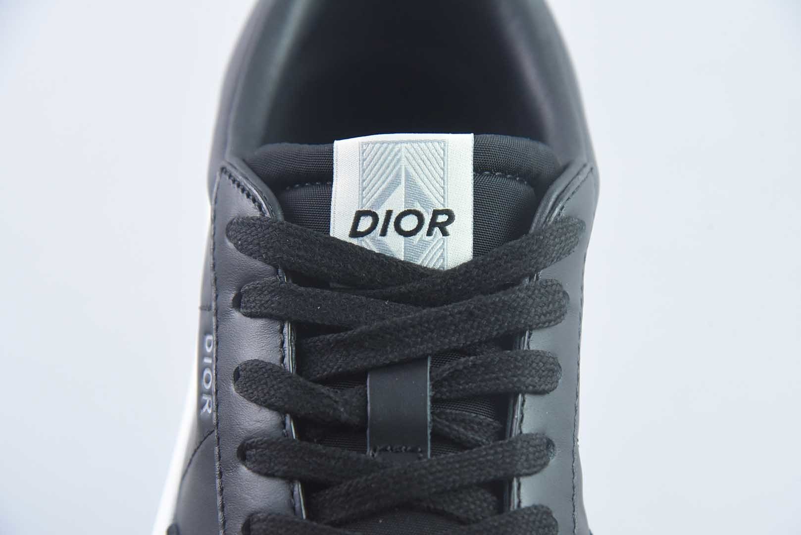 X1版本东莞纯原 Dior 迪奥B101 德训休闲时装板鞋 全灰麂皮款 实拍细节图