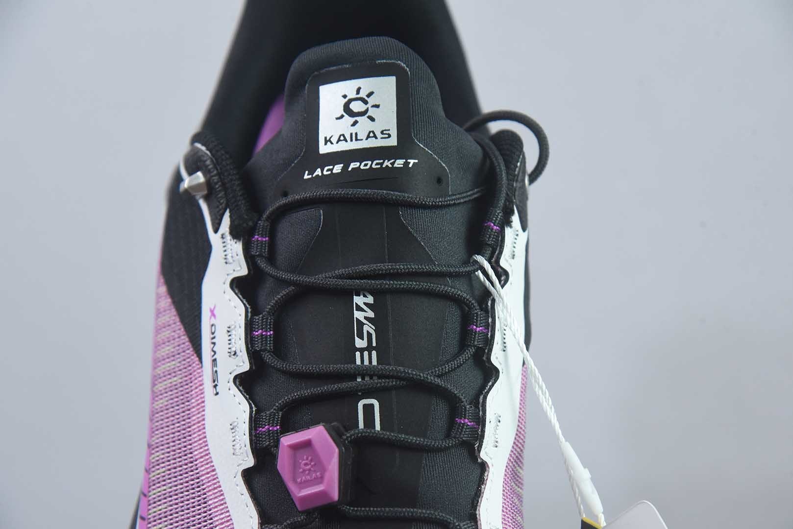 TOP凯乐石Kailas Fuga Ex Pro 大坡王竞技系列全防水低帮登山户外休闲运动慢跑鞋系带款 货号:KS2513103纯原版本 实拍细节图