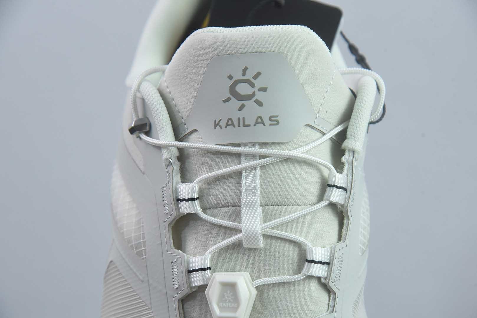 KAILAS 山行3代 GTX 凯乐石舒适缓冲徒步鞋 货号：KS2612111织物TPU减震防滑透气包裹性轻便低帮超强抓地力越野跑步鞋 纯原版本 实拍细节图