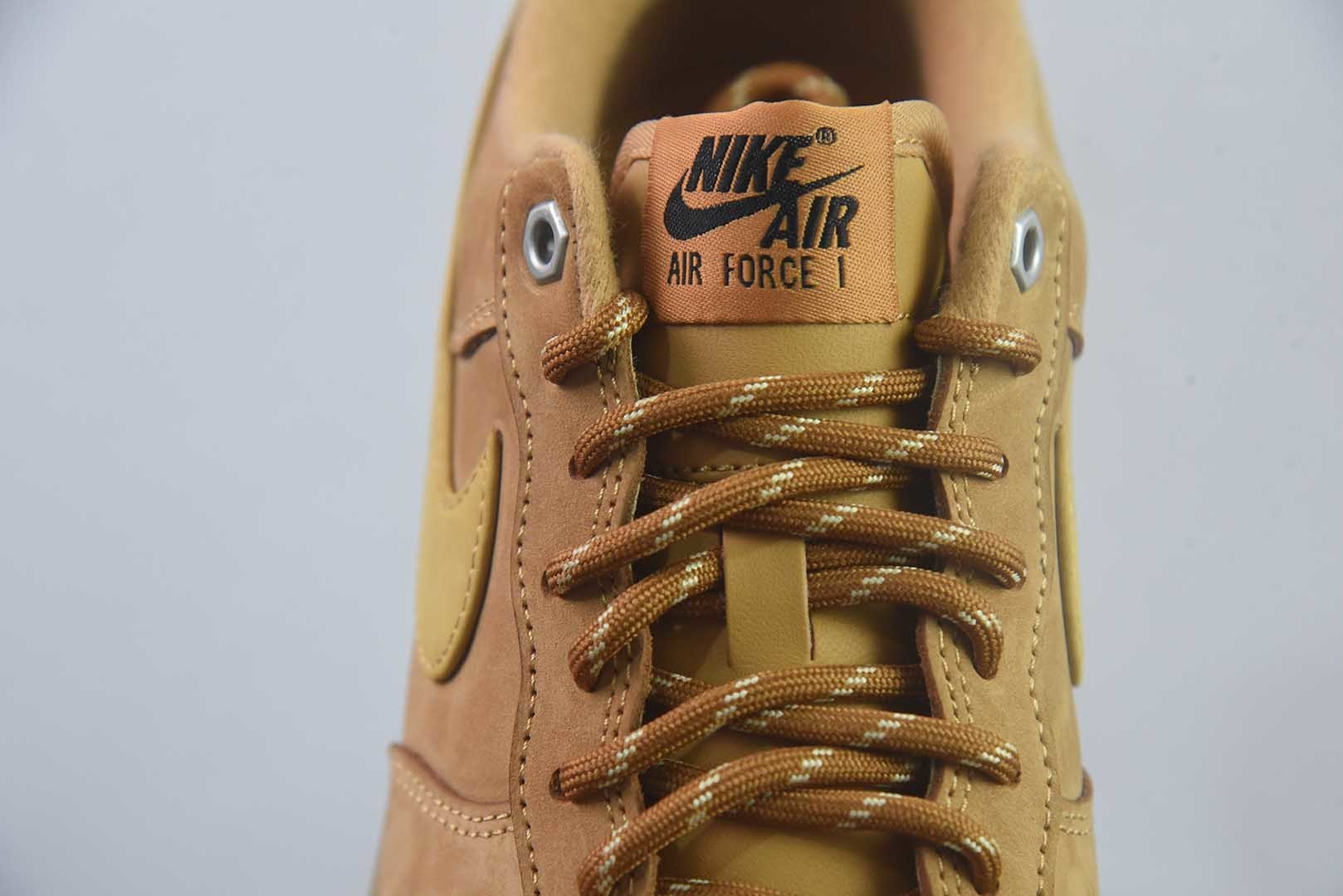 CS/DC版本 2026版 最新款空军小麦低帮 耐克 Nike Air Force 1 Low 小麦 纯原版本 货号：CJ9179 200 实拍细节图