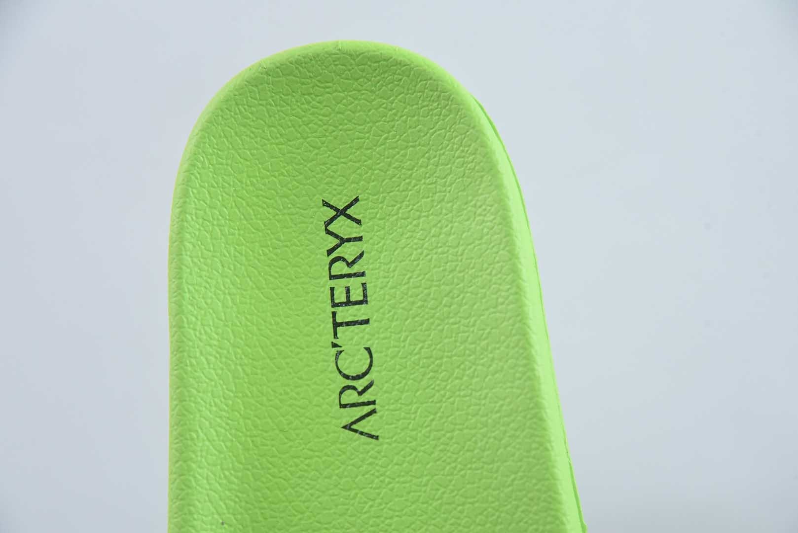 Arcteryx Slipper PRO M 始祖鸟一字拖鞋 泼墨街头潮牌沙滩拖鞋 纯原版本 实拍细节图