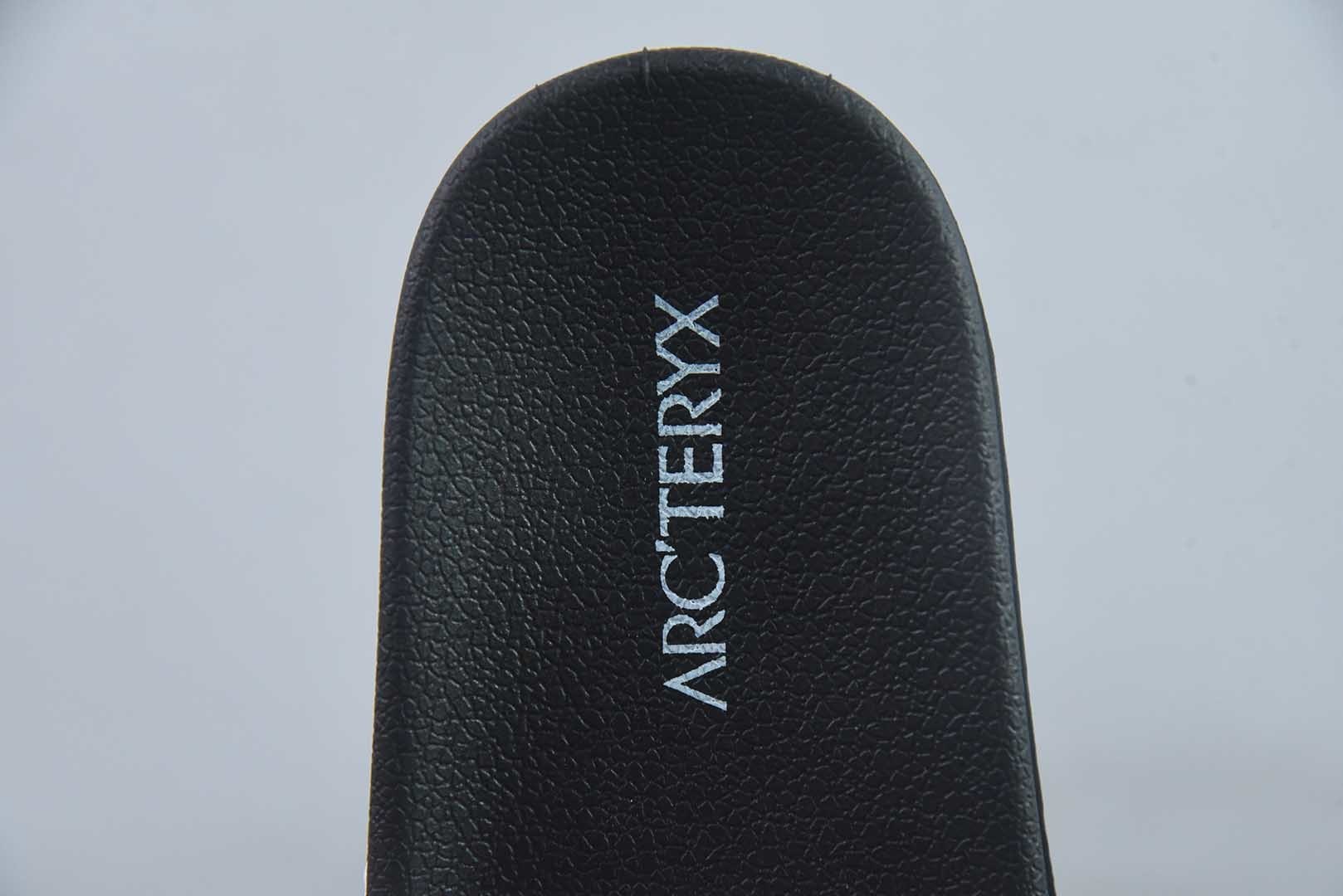 Arcteryx Slipper PRO M 始祖鸟一字拖鞋 泼墨街头潮牌沙滩拖鞋 纯原版本 实拍细节图