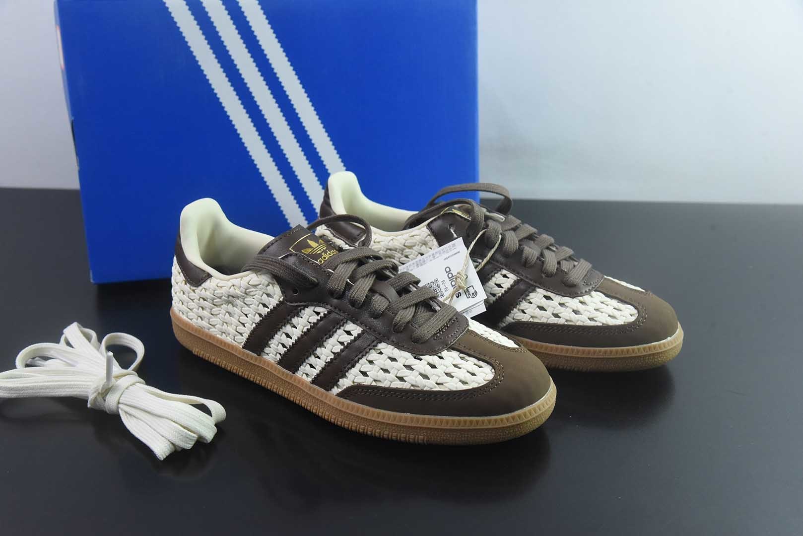 阿迪达斯 adidas originals Samba 贴 纯原版本 货号：IH9373 主图