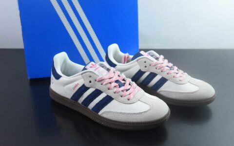 阿迪达斯/Adidas Originals Samba 桑巴舞系列 三叶草 绅士德训足球风百搭低帮 纯原版本 货号：KH5899