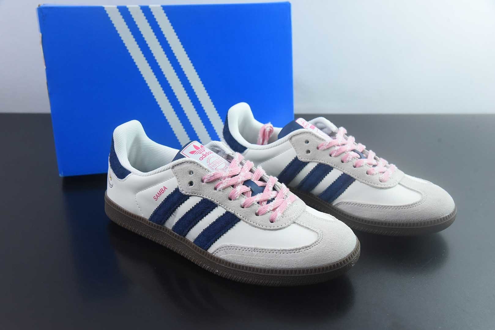阿迪达斯/Adidas Originals Samba 桑巴舞系列 三叶草 绅士德训足球风百搭低帮 纯原版本 货号:KH5899 主图