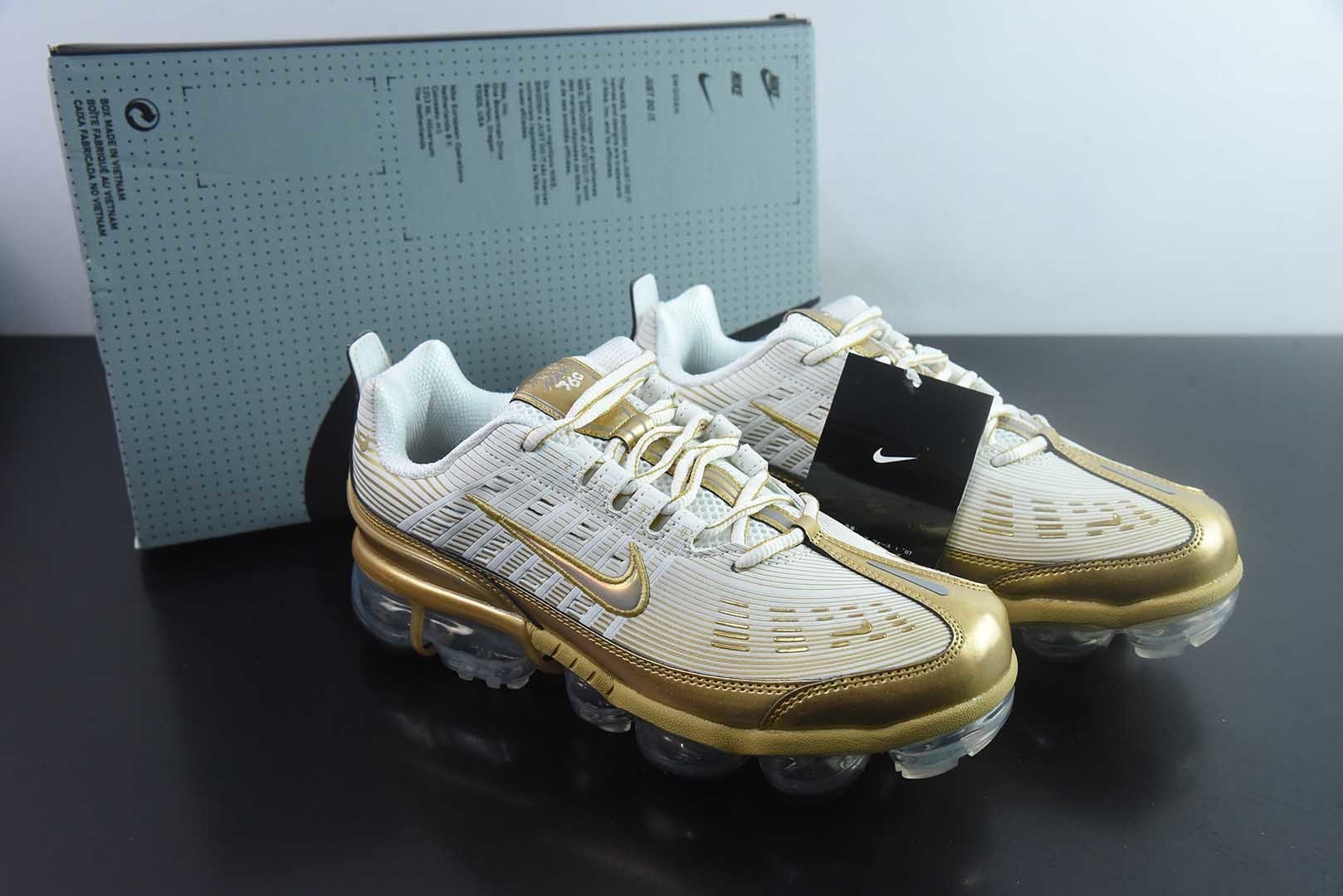 耐克 Nike Air Vapormax 360 全掌大气垫透气跑步鞋 纯原版本 货号:CK9670-101 主图