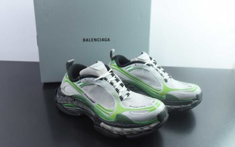 I8版 Balenciaga 巴黎世家 二十四代 Triple S .2 厚底系带 低帮老爹鞋 纯原版本 货号：865849WTRS21133 主图