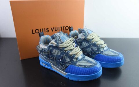 镶钻路易威登/Louis Vuitton LV路易威登板鞋 纯原版本 主图