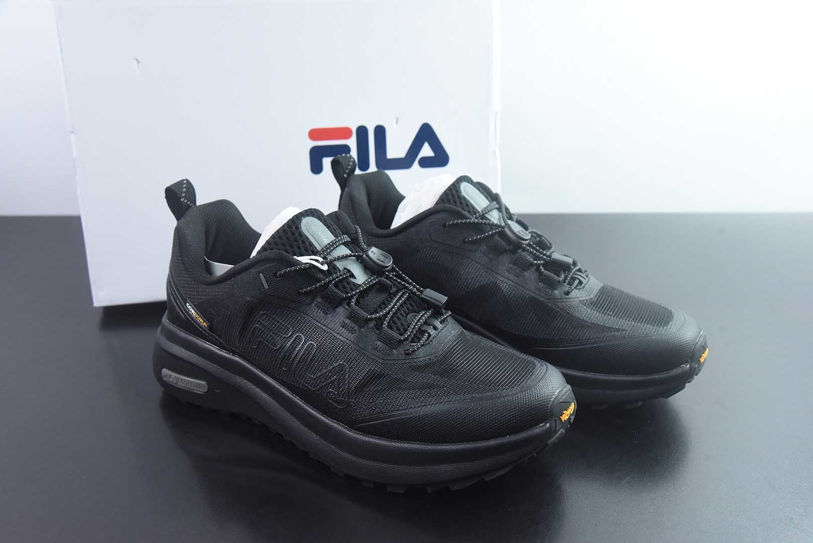 FILA斐乐 PEBBLE SANDAL 时尚潮流 舒适透气 复古系列 纯原版本 货号:A12M621205FBK 主图
