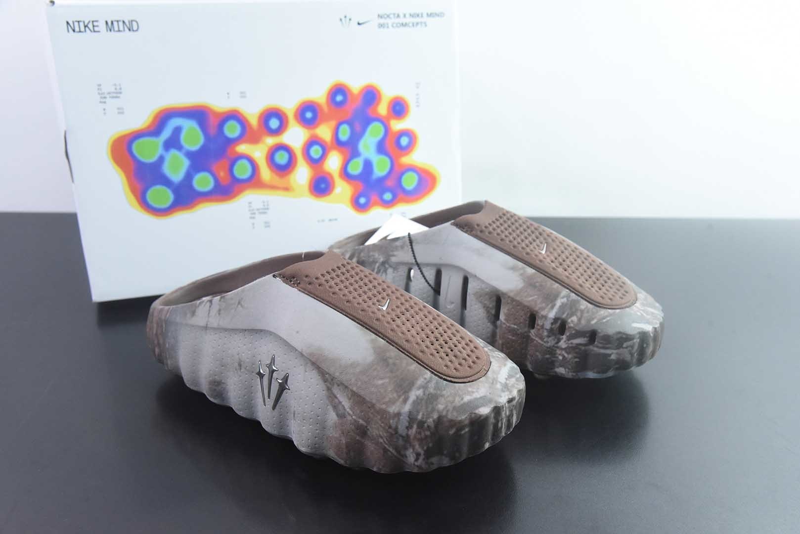 S2纯原版本NOCTA x 耐克 NIKE MIND 001 Drake热卖 克罗心 黑色 纯原版本 货号：HY5028-500 主图