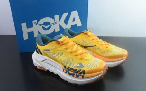 Hoka Mafate X 马法特厚底轻量山地跑步鞋 低帮专业越野跑步鞋 实拍首发 纯原版本 货号：1161990 主图