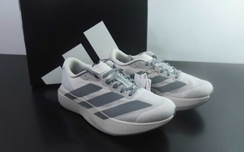 AD 阿迪 Adizero EVO SL 低帮休闲跑步鞋 纯原版本 货号：KI7351
