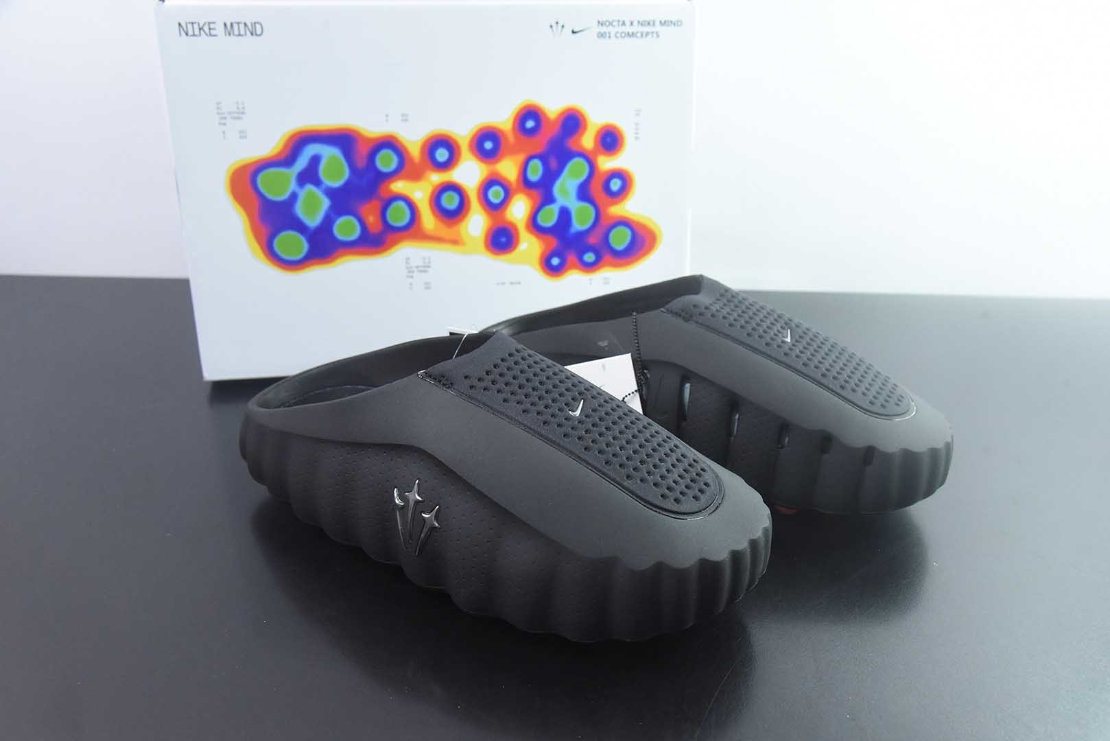 S2纯原版本NOCTA x 耐克 NIKE MIND 001 Drake热卖 克罗心 黑色 纯原版本 货号:HY5028-002 主图