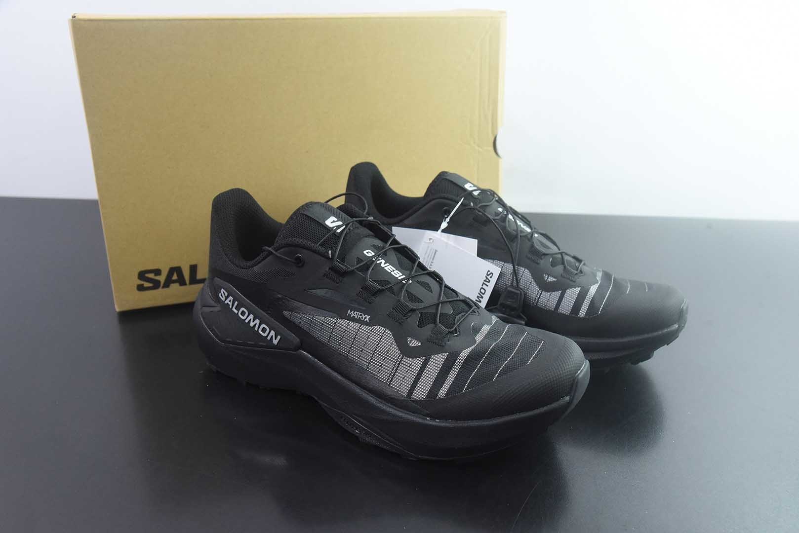 SALOMON萨洛蒙 GENESIS 时尚休闲运动男子越野跑鞋 官方 纯原版本 货号:491377 主图