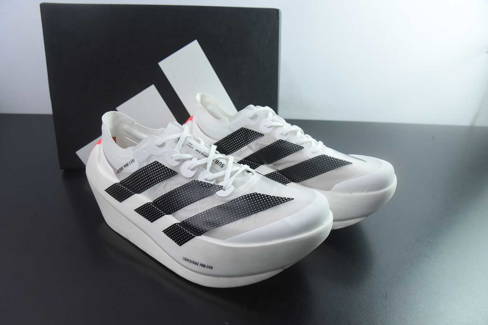 纯原AD Adizero Prime X Evo 马拉松跑步鞋 纯原版本 货号:KH7677 主图