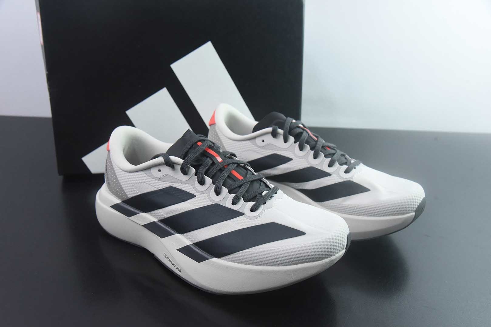 阿迪达斯 Adidas Adizero Evo SL 阿迪超轻透气缓震跑鞋 纯原版本 货号：KJ3670 主图